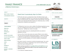 Tablet Screenshot of lynnbrennersfamilyfinance.com